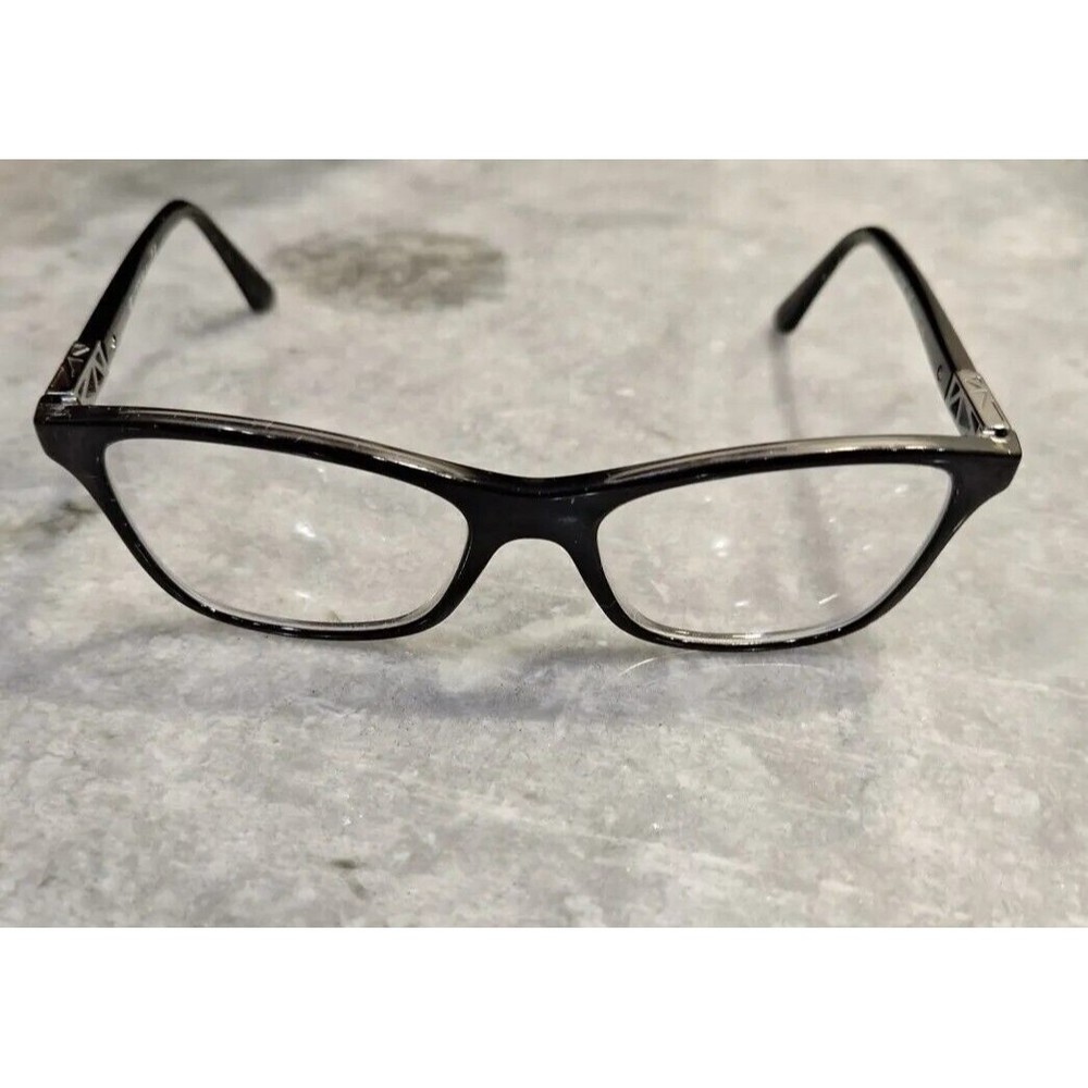 Black VOGUE Eyeglass Frames Only With Metal  Design; VO 5028 2385; 51□17 140